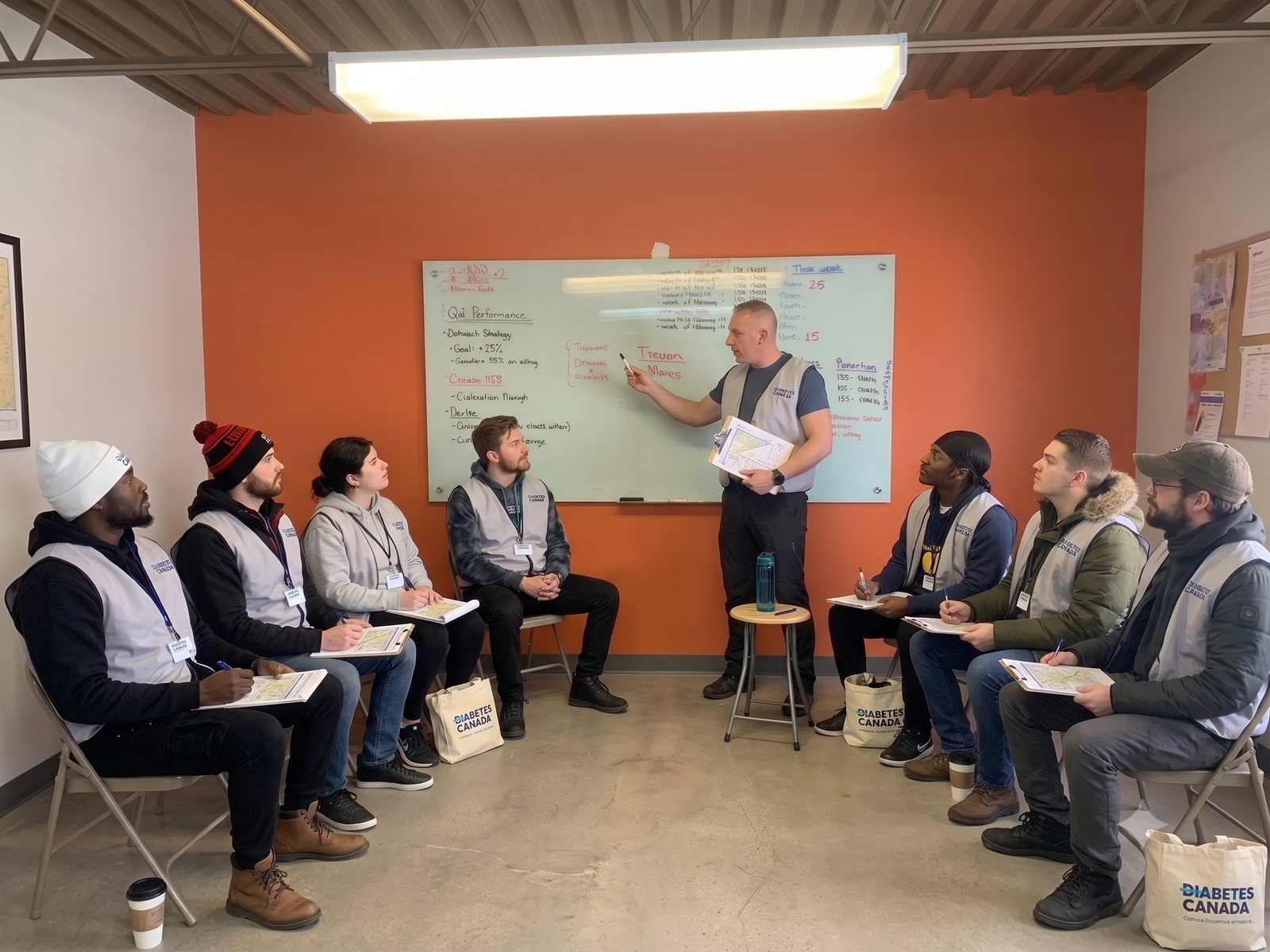 Atlas Venture Group team in a planning meeting